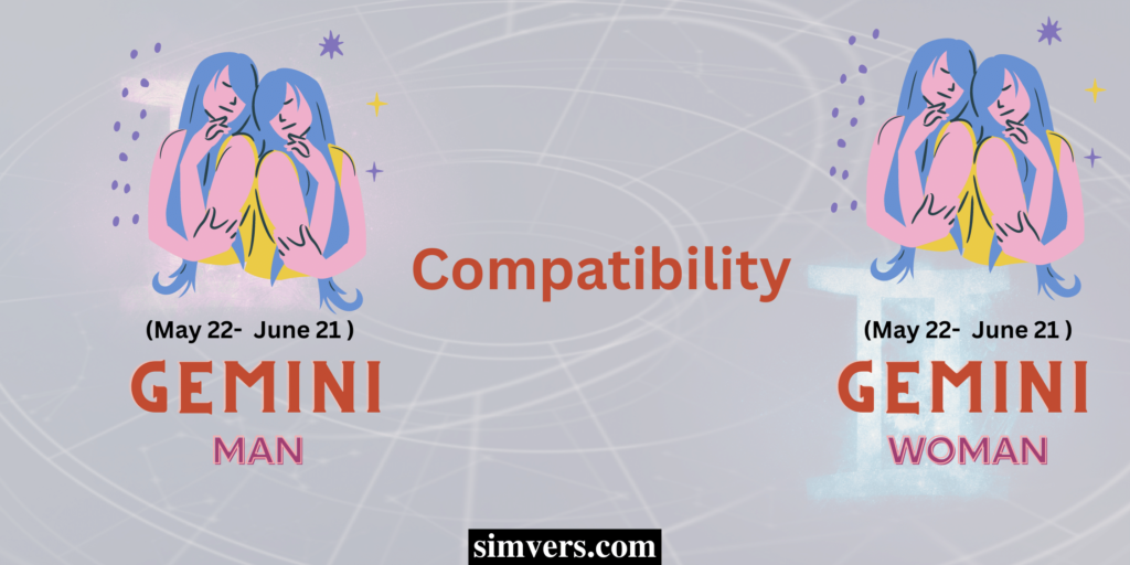 Gemini & Gemini Compatibility (Sexual, Marriage, & Love)