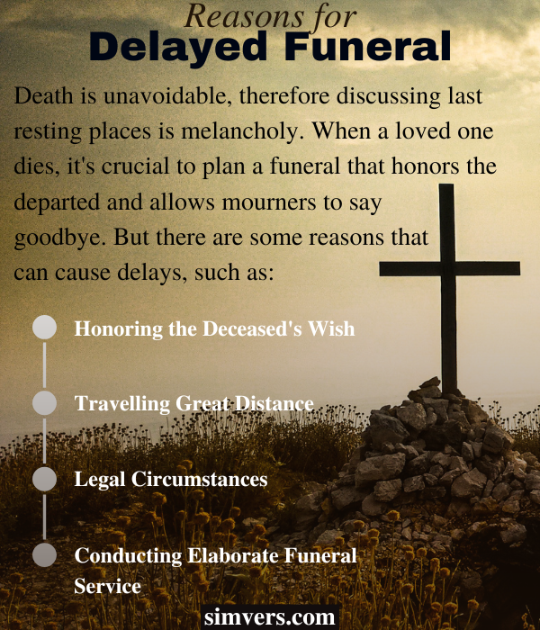 Reasons for Delayed Funeral
