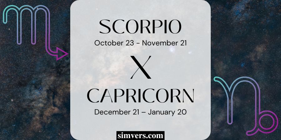 Scorpio and Capricorn Compatibility