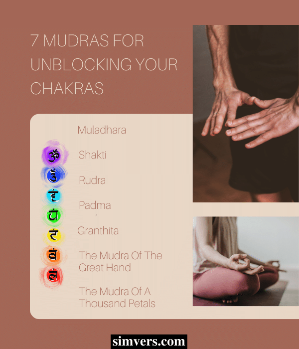 7 mudras for unblocking your chakras