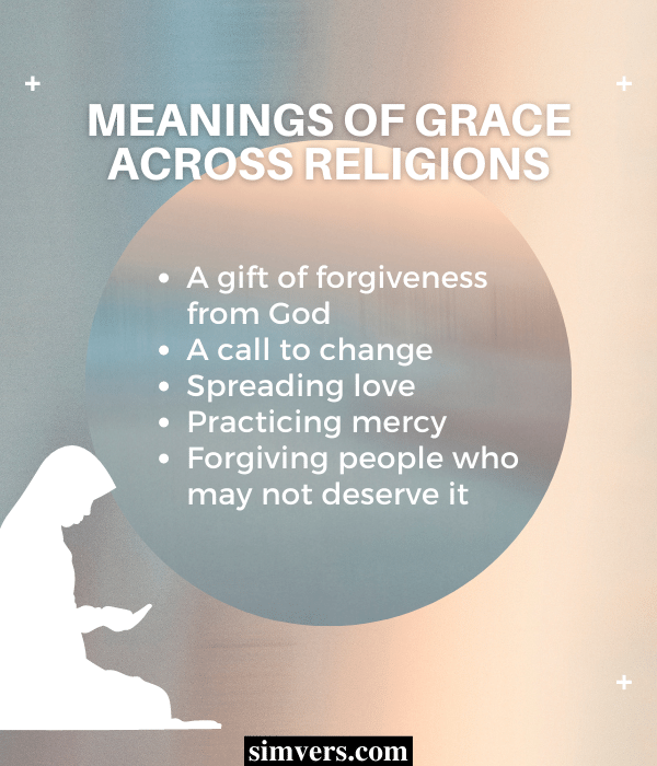 Meanings of grace across religions