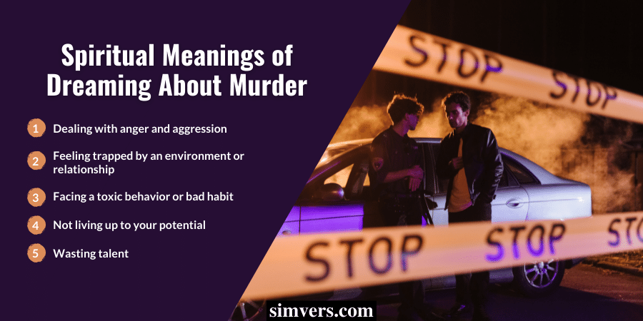 Spiritual meanings of dreaming about murder