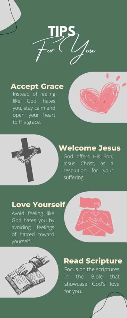 Tips if you feel like God hates you.