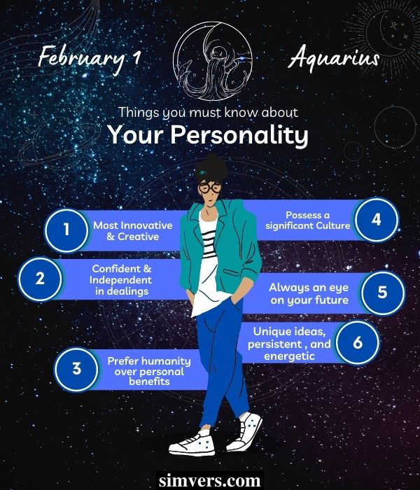 February 1 Personality Traits