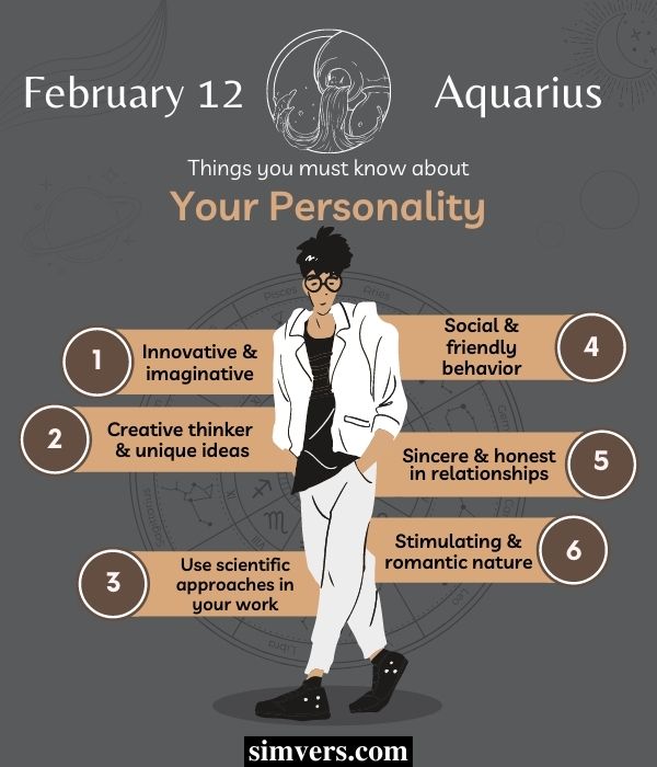 February 12 Personality Traits