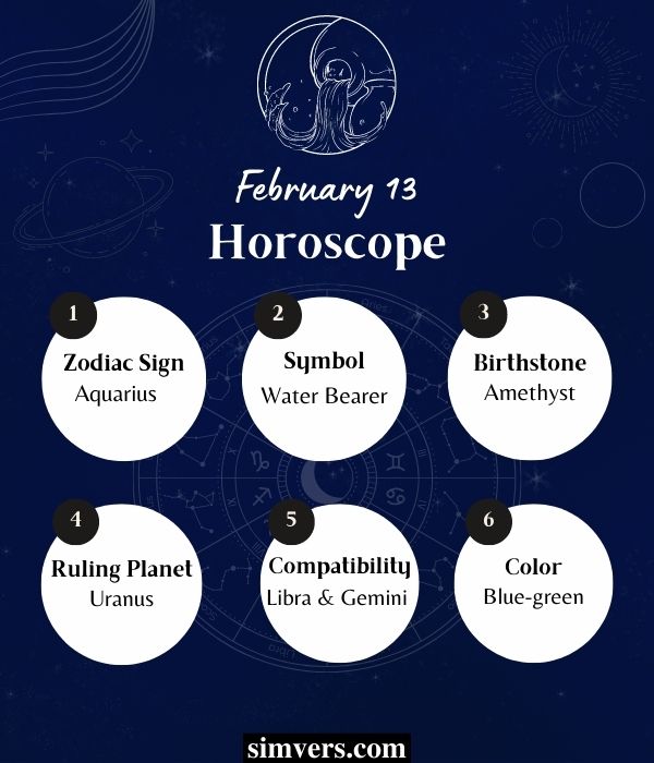 February 13 Zodiac Horoscope