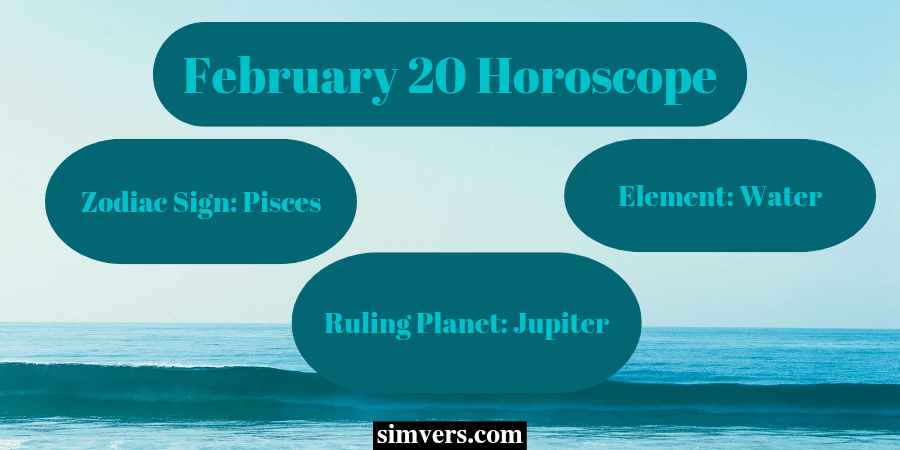 February 20 Zodiac Sign