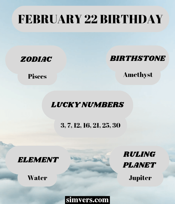 february 22 astrological sign