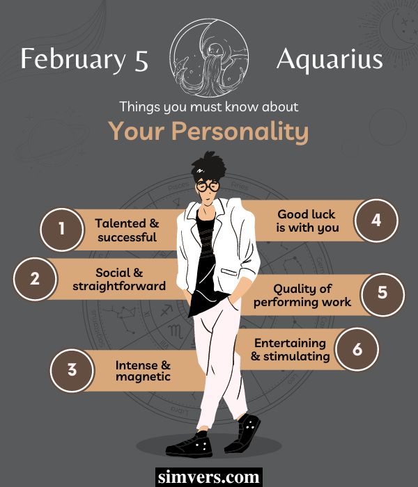 February 5 Personality Traits