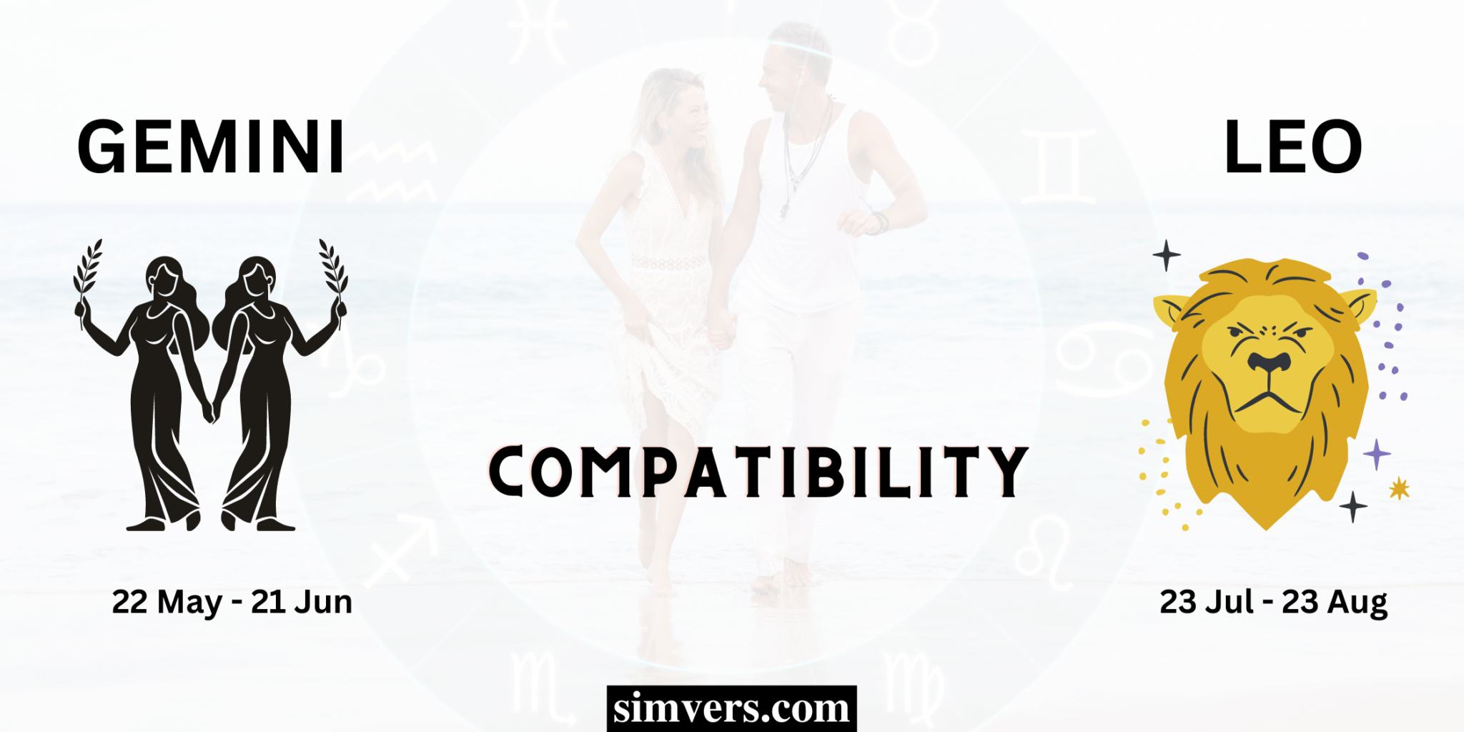 Gemini & Leo Compatibility (Sexual, Marriage, & Friendship)