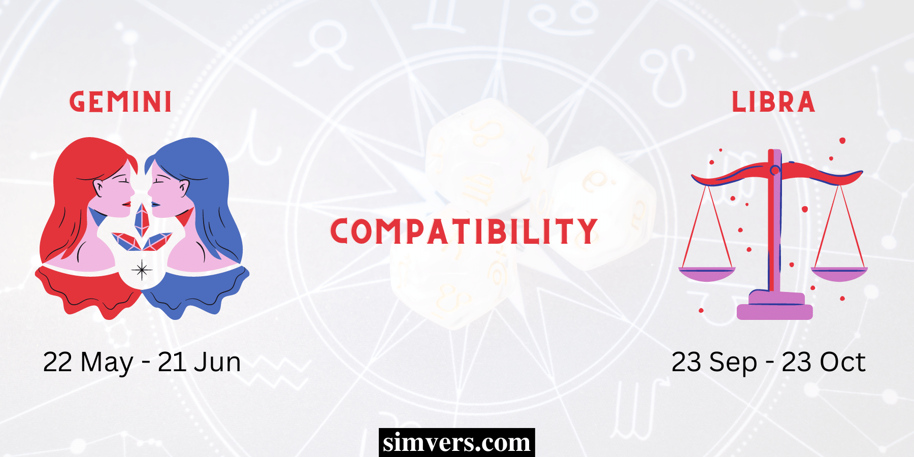 Gemini & Libra Compatibility (Friendship, Sexual, & Love)