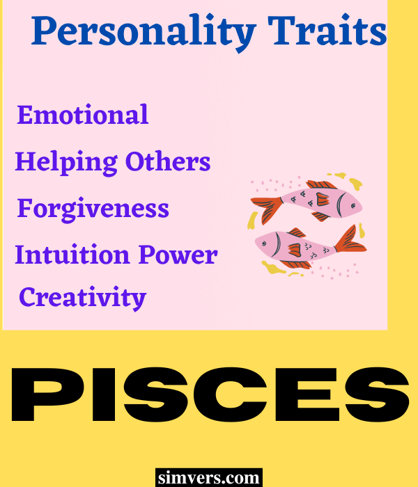 personality traits pisces
