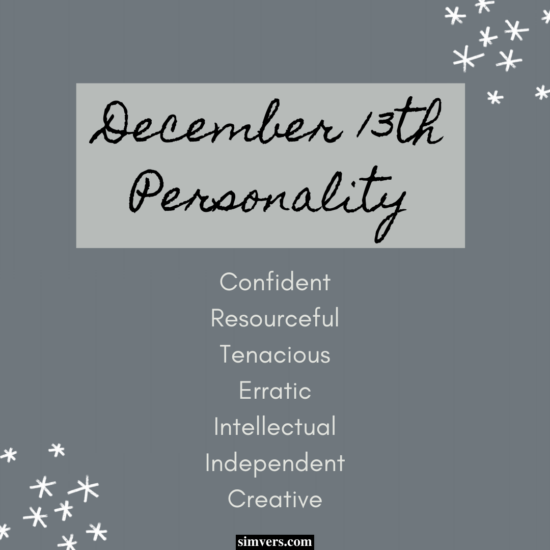 December 13 Zodiac: Birthday, Personality, & More (Full Guide)