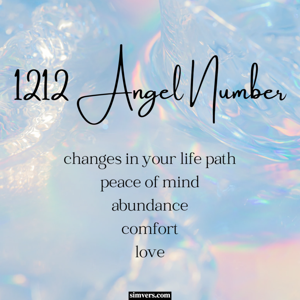 The 1212 angel number symbolizes abundance, love, harmony, and more.