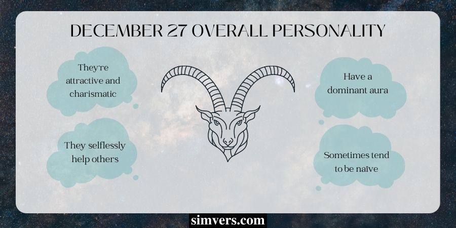 December 27 Overall Personality