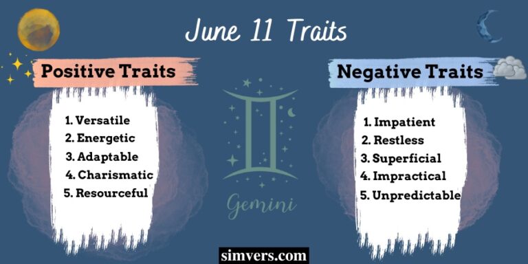 June 11 Zodiac: Birthday, Personality, & More (Ultimate Guide)