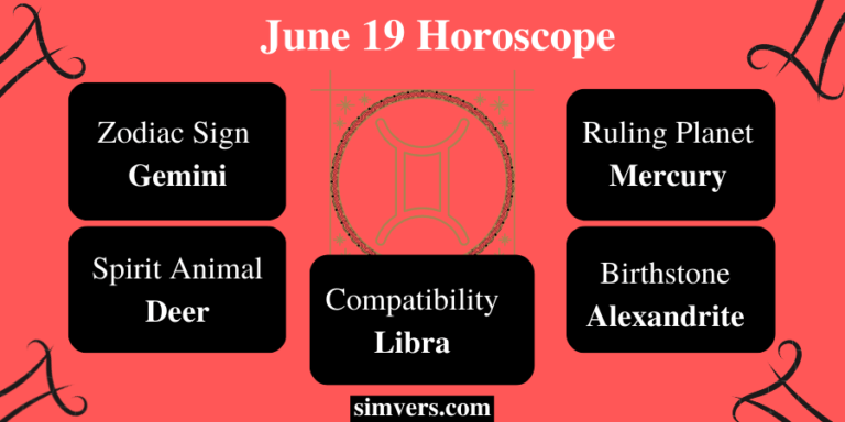 June 19 Zodiac: Birthday, Personality, & Traits (A Full Guide)