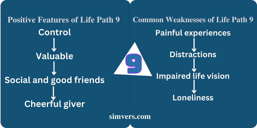 Life Path 9 Features