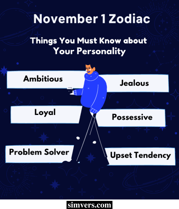 November 1 Zodiac Personality