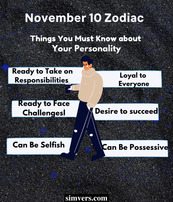November 10 Zodiac Personality