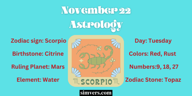 November 22 Zodiac: Birthday, Traits, & More (Detailed Guide)