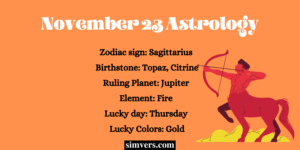 November 23 Zodiac: Birthday, Traits, & More (Detailed Guide)