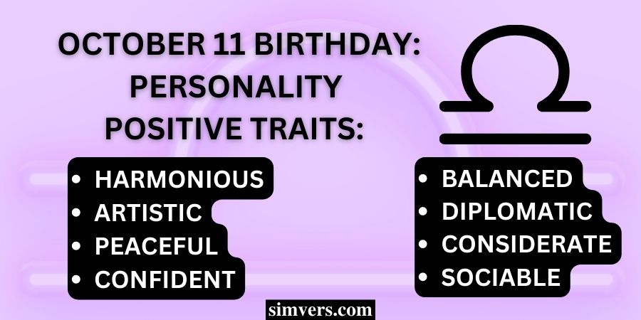 October 11 Zodiac Traits