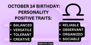 October 14 Zodiac: Birthday, Personality, & More (A Guide)
