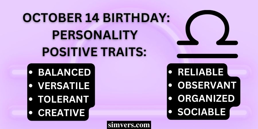 October 14 Zodiac Birthday Personality More A Guide 