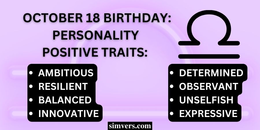 October 18 Zodiac Traits