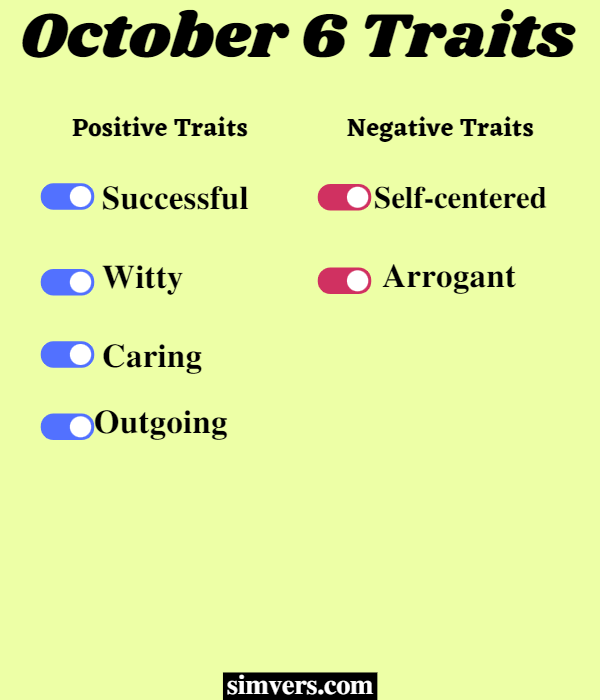 October 5 birthday positive and negative traits