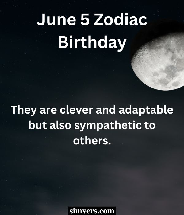 June 5 personality traits