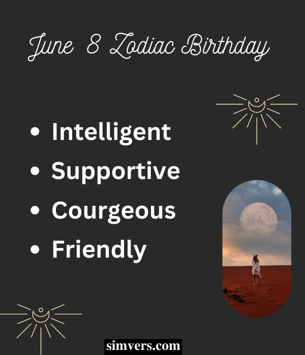 June 8 personality traits