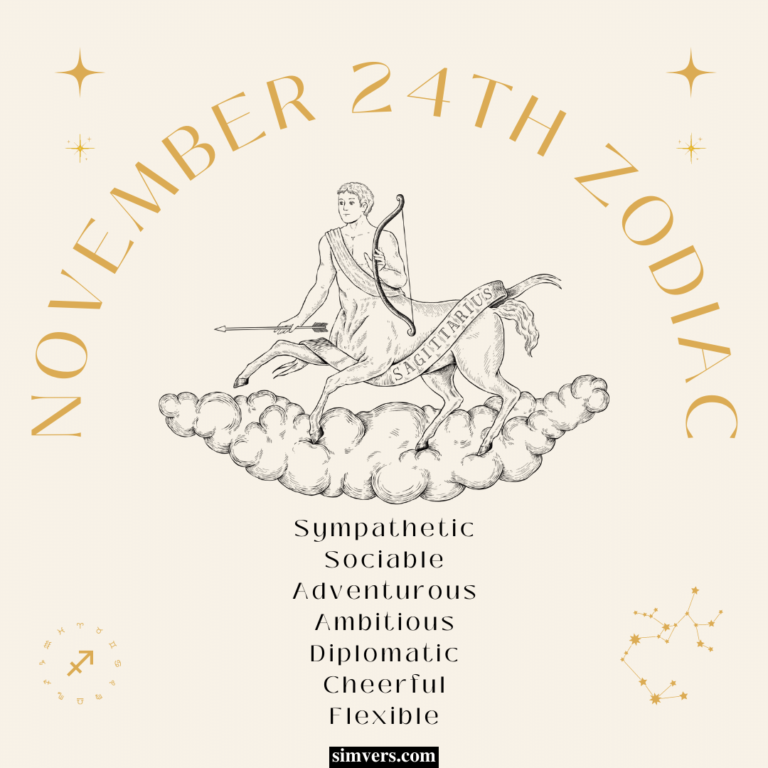 November 24 Zodiac Birthday, Personality & More (Full Guide)