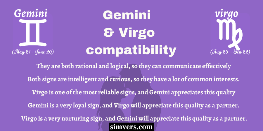 Gemini & Virgo compatibility