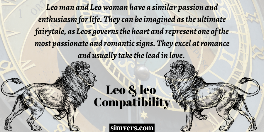 Leo & Leo Compatibility