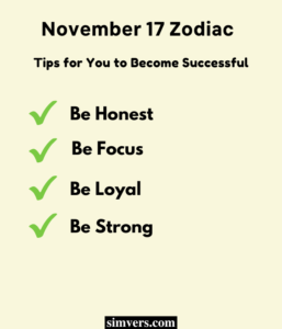 November 17 Zodiac: Birthday, Personality & More (Detailed Guide)