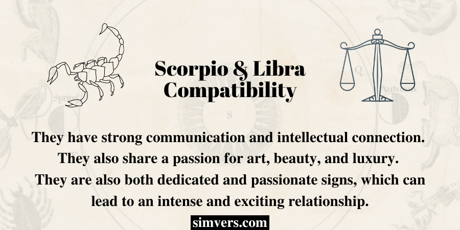 scorpio & libra compatibility